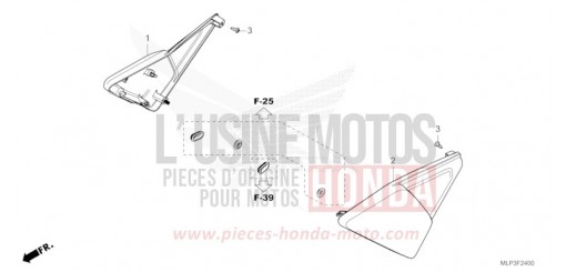 SIDE COVER CL500AP de 2023